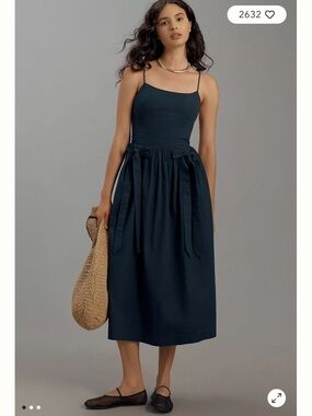 damson madder penelope apron midi dress Damson Madder Penelope Apron Midi Dress at MarketFair Shoppes in Princeton, NJ